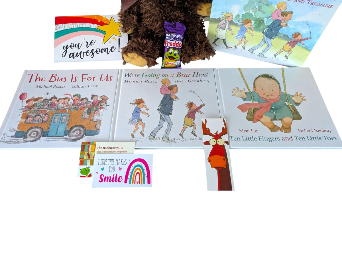 Children's Book Gift Set – Teddy Bear, "We're Going on a Bear Hunt"