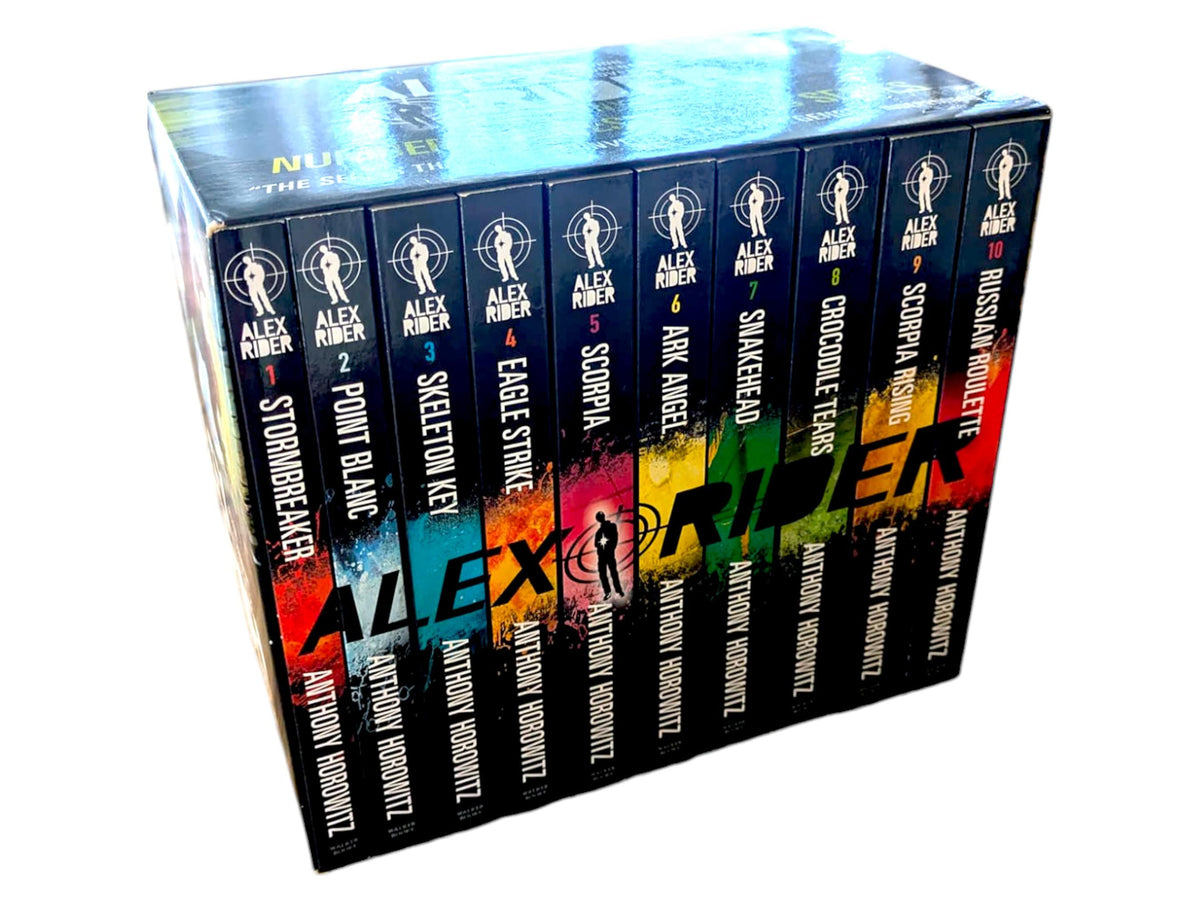 Alex Rider Spy Book Set: Teen Thriller Gift Bundle