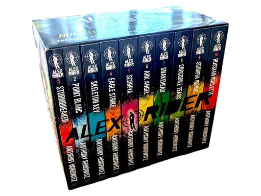 Alex Rider Spy Book Set: Teen Thriller Gift Bundle
