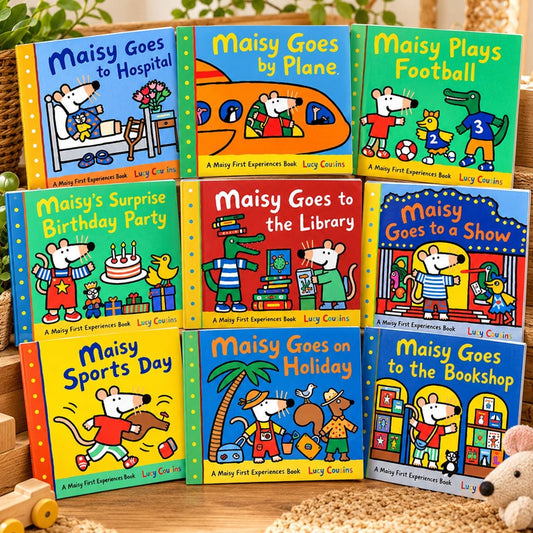 Maisy Mouse Gift Set | 10 Children's Books & Soft Toy Bundle | Lucy Cousins | Toddler Reading Gift | Birthday Gift for Kids