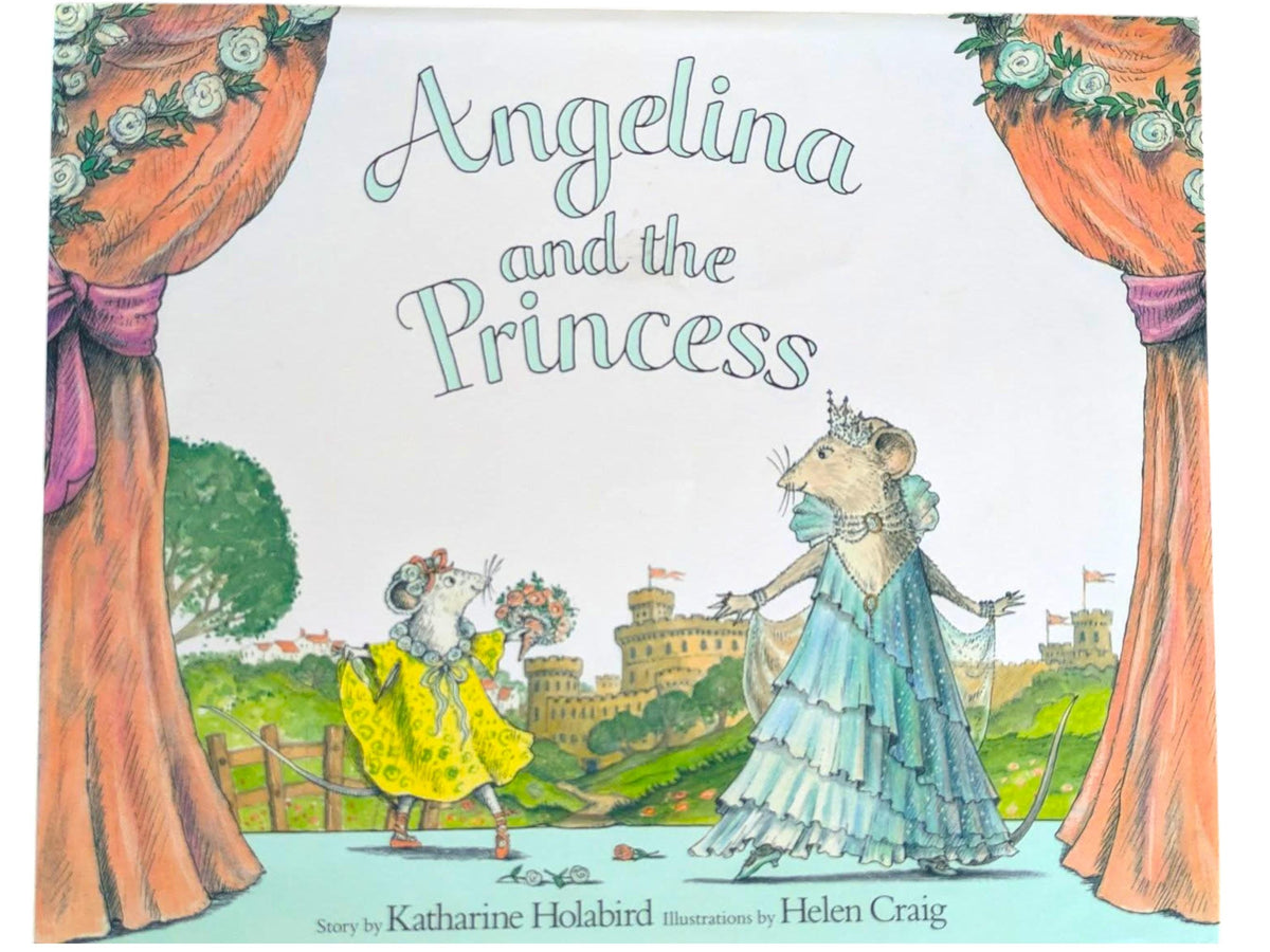 Angelina Ballerina Book Box & Plush Gift Set, Classic Children’s Story Collection