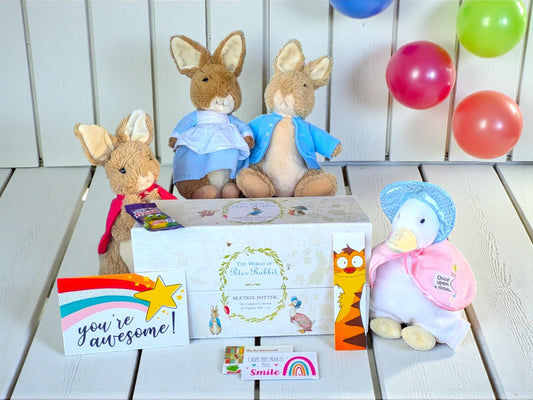 The World of Peter Rabbit by Beatrix Potter | Plush Toys Bundle, Complete Book Collection