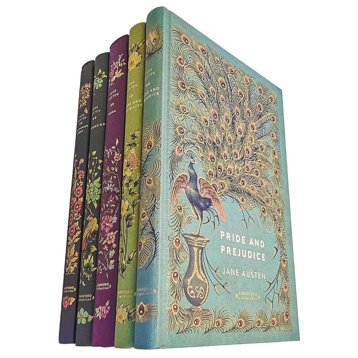 Jane Austen Hardback Book & Traditional English Afternoon Tea Gift Set | Cranford Classics | Literary Gift | Choose Your Book
