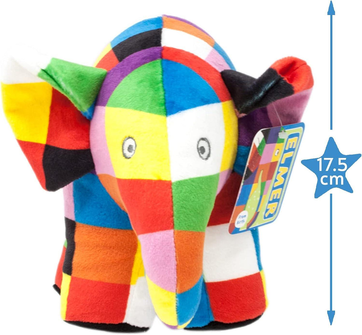 Elmer the Patchwork Elephant Gift Set | 10 David McKee Children's Books & Cuddly Soft Toy | Rainbow Elephant Birthday Gift