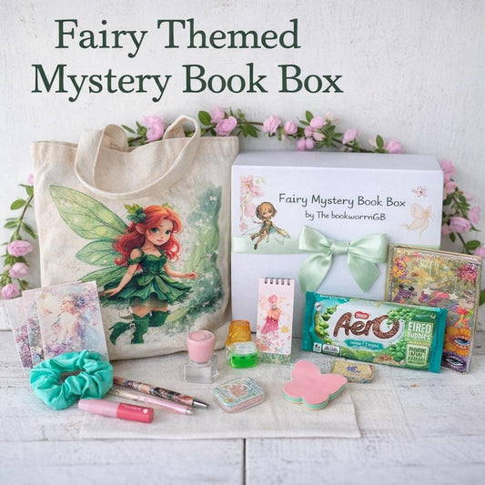 Fairy Gift, Mystery Book, Blind Date with a Book Gift with Stationery, Bookish Gifts, Fantasy Gift