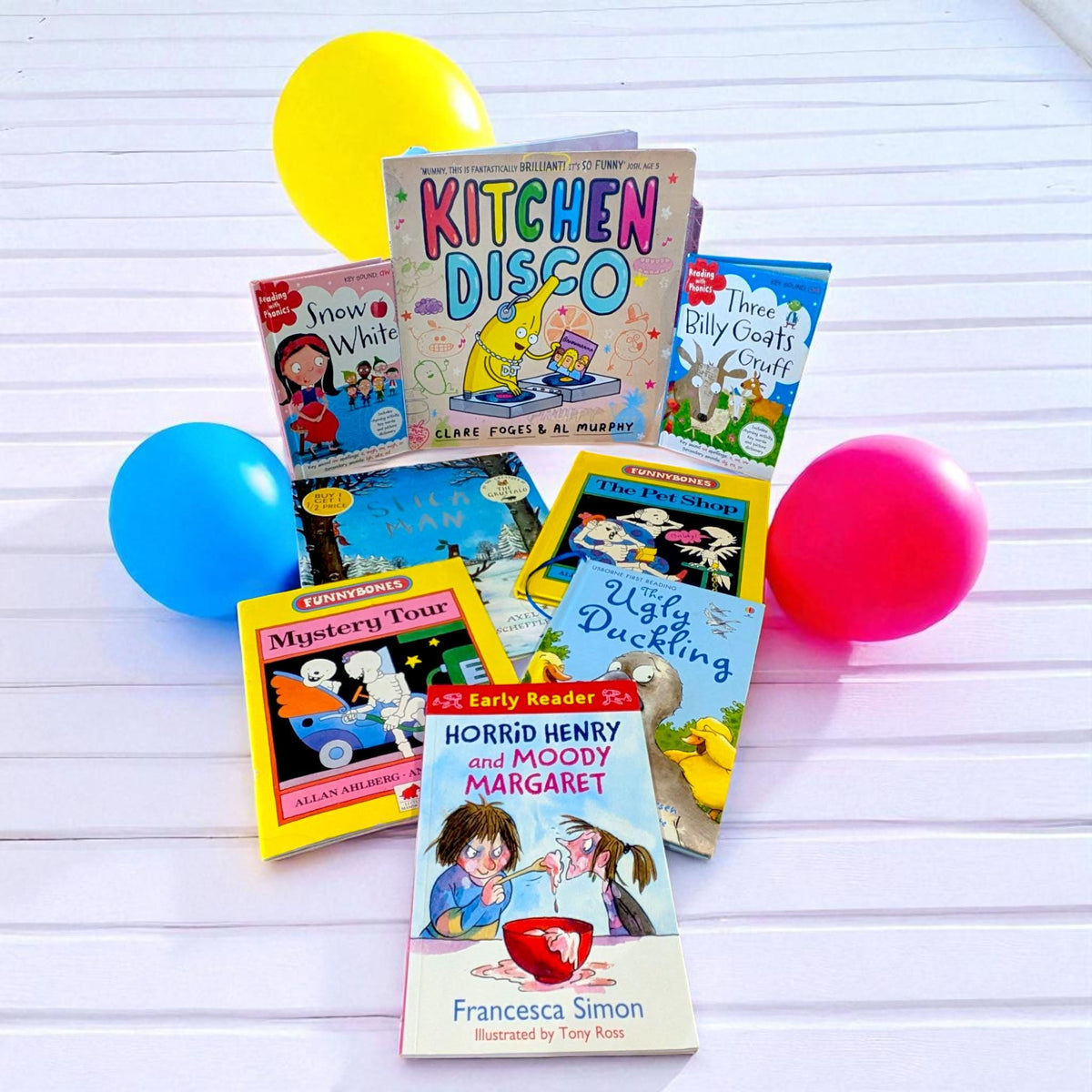 Children's Book Bundle: Mixed Set, New & Preloved, Ages 3-7