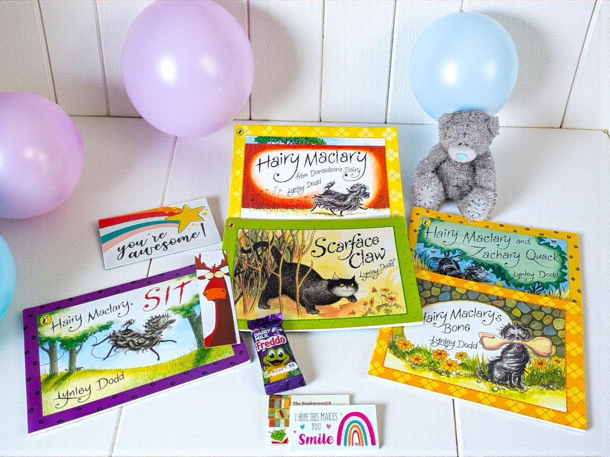 Hairy Maclary Book Bundle with Plush Bear, Storytime Gift