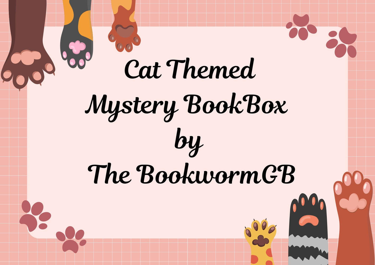 Cat Gift Set | Blind Date With A Book | Book Lover Gift Box | Cat Lover Gift | Cozy Cat Care Package | Cat Tote & Journal Set | Cat Mum Gift