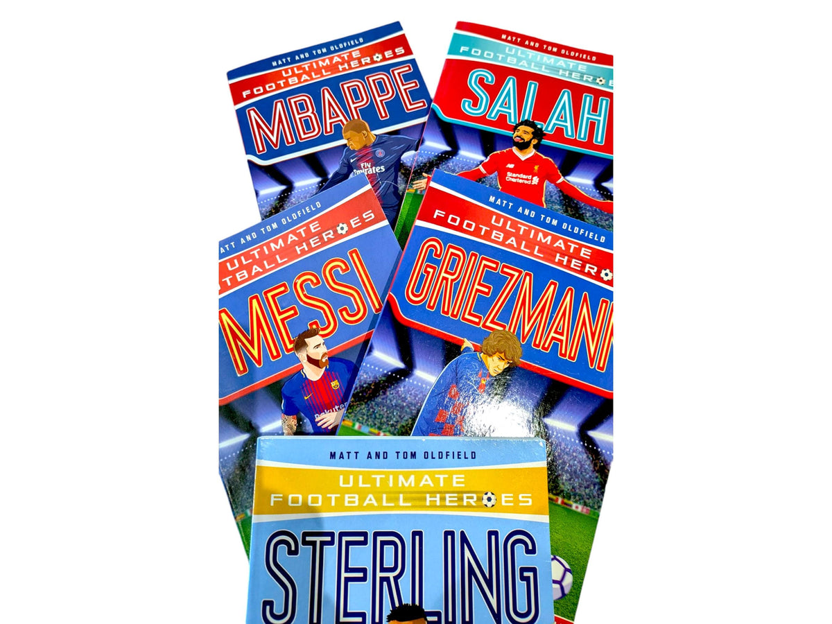 Football Heroes Book Bundle: Preloved Junior Chapter Books Gift