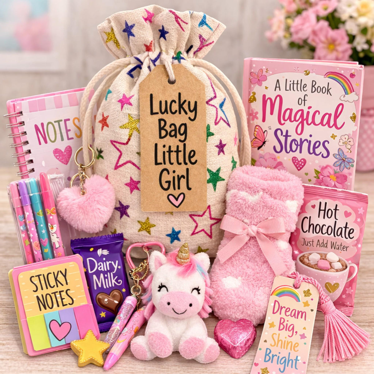 Lucky Mystery Gift Bag | Girl or Boy Surprise Bag | Party Favour Gift | Birthday Graduation Exam Results Gift | Self Care Kit