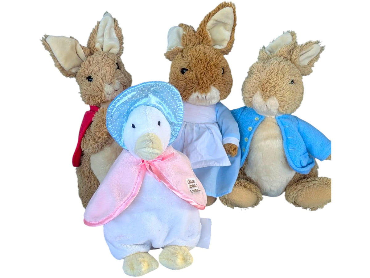 The World of Peter Rabbit by Beatrix Potter | Plush Toys Bundle, Complete Book Collection