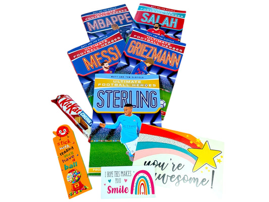 Football Heroes Book Bundle: Preloved Junior Chapter Books Gift