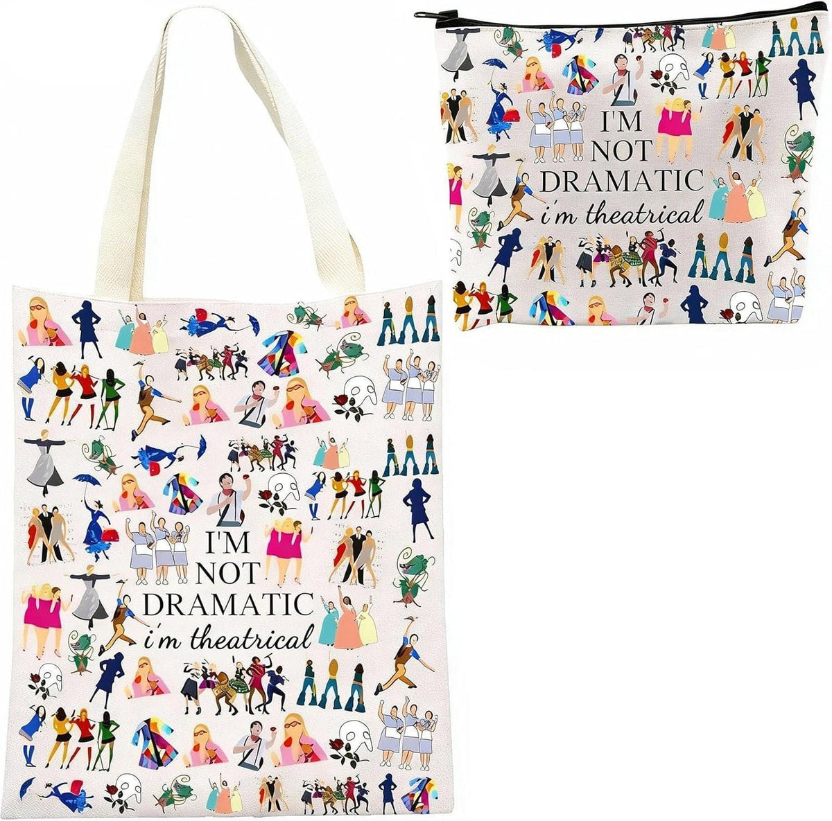 Drama Gift, Theatre Inspired Mystery Book Gift Set | Theatre Lover Reading Box | Tote Bag, Bookmarks, Bookish Gifts | Bookworm Gift