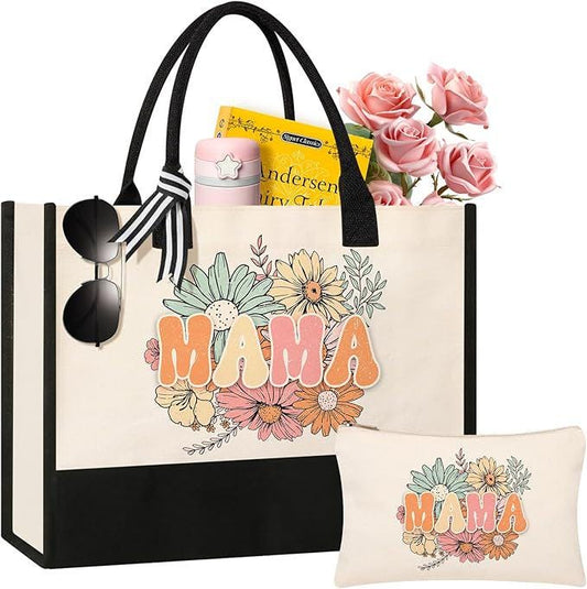 Mystery Book, Gift Set for Mum, Mama Reading Gift Box, Book Lover Present, Floral Journal, Tote Bag, Reader Care Package