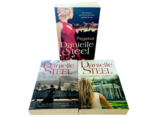 Danielle Steel Book Bundle: Pegasus, Southern Lights, Good Woman