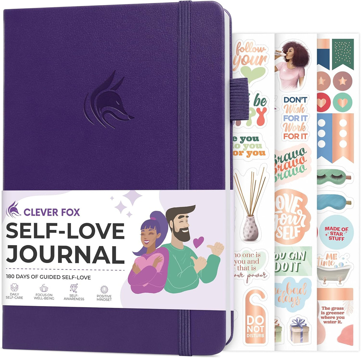 Self Love Journal Gift Set | Personalized Care Package for Her | Build Your Own Gift Set | Mental Health Journal, Self Esteem Gift