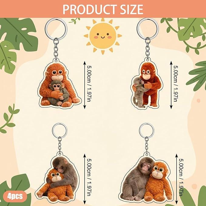Monkey Gift Set | Mystery Book | Lover Gift | Crossbody Bag, Journal & Bookish Extras | Mystery Book Gift for Readers | Loves Monkeys