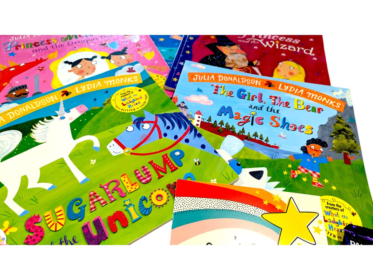 Julia Donaldson & Lydia Monks Book Bundle: Children's Gift Set