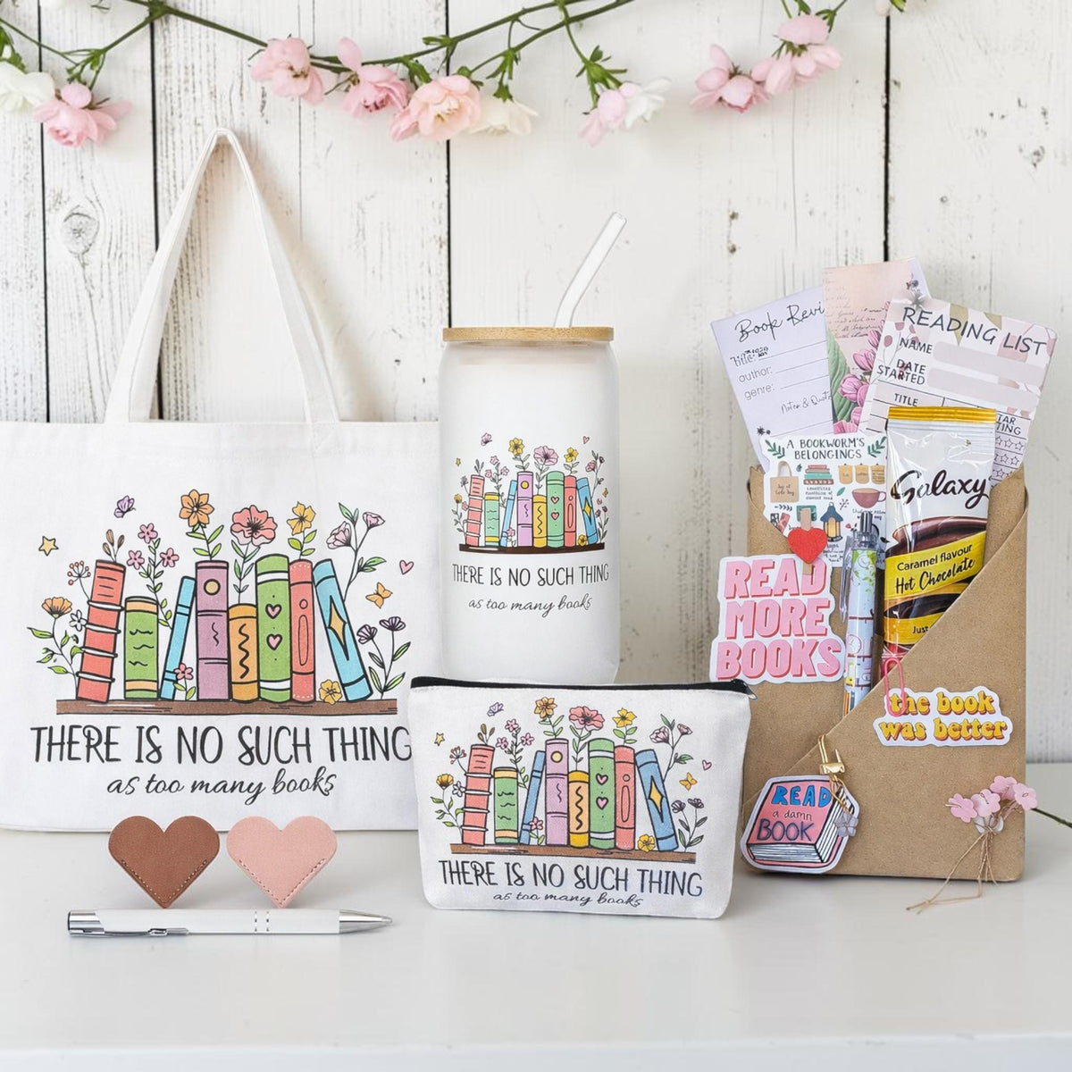 Blind Date With a Book Gift Set | Book Lover Gift Box | Mystery Book Bundle | Choose Genre or Surprise | Bookworm Present | Cozy Reading Kit