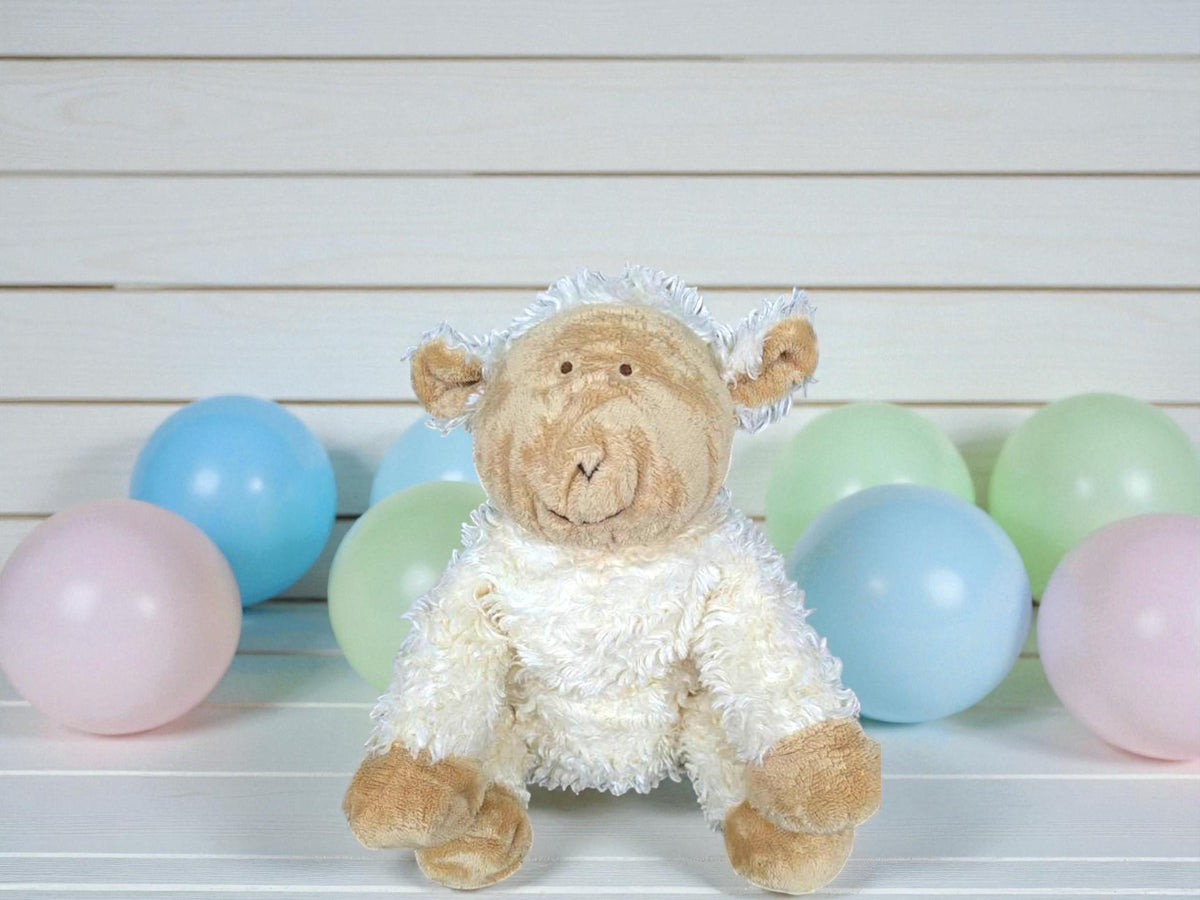 Sheep Plush & “Ten Little Princesses” Book - Storytime Gift Set