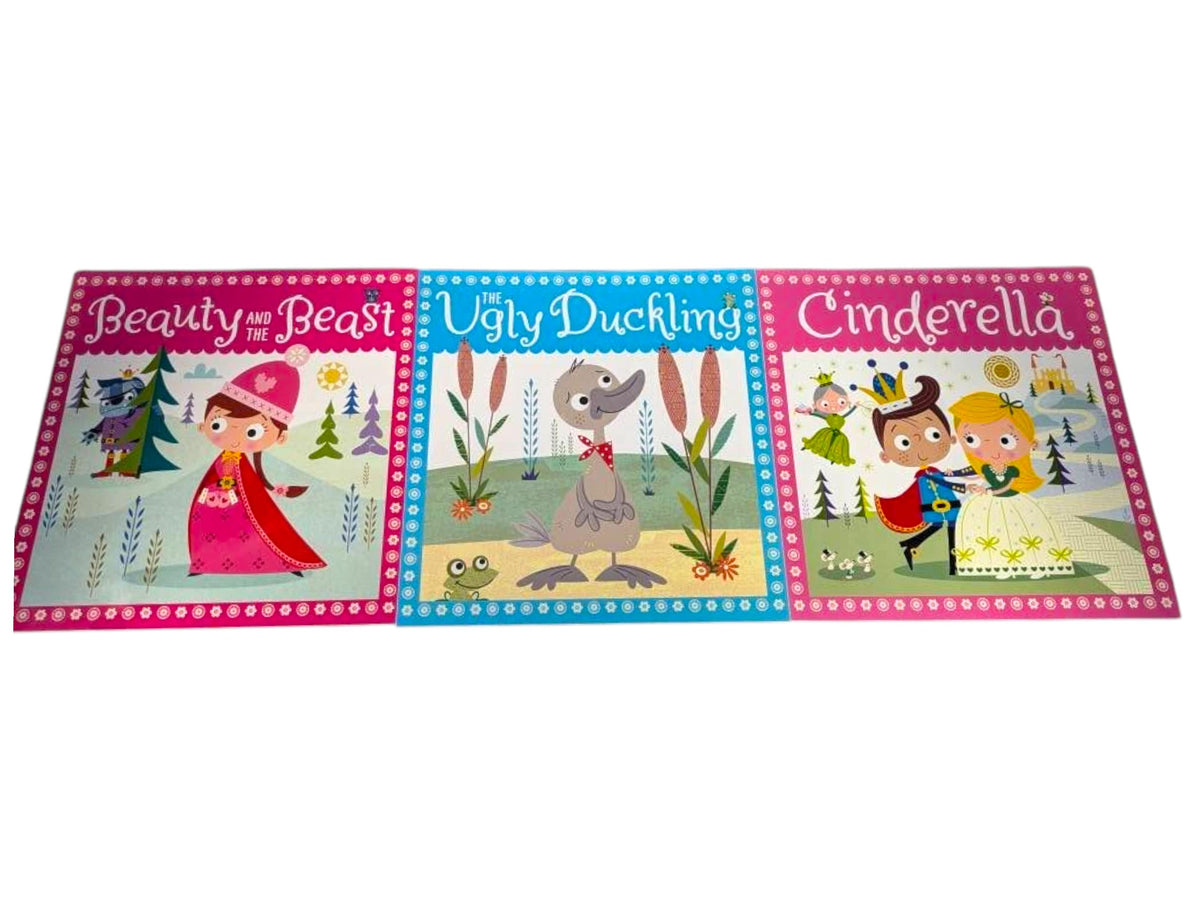 Fairy Tale Book Gift Set | Plush Teddy Bear & Classic Tales