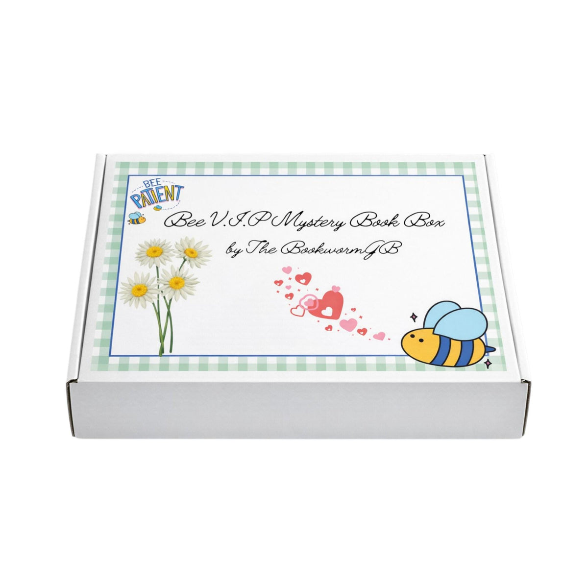Bee Gift, Mystery Book Hamper Box with Stationery | Bookish Gift, Blind Date with a Book