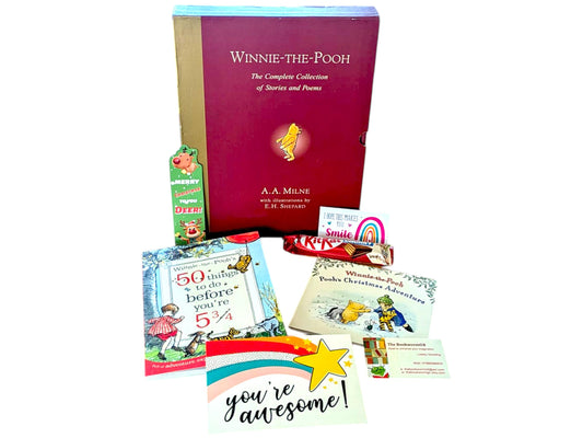 Vintage Winnie The Pooh Book Bundle: Children's Classic Stories Gift