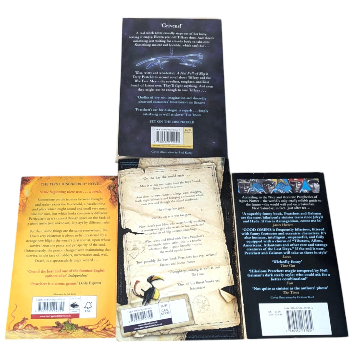 Terry Pratchett, Book Bundle, Date with a Book, Adult Gift, Loves to Read, Book Gift, Fiction Books, Adult Books, Fantasy Genre, Sci-fi Book