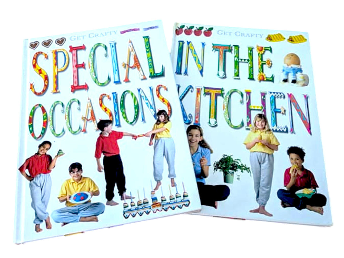 Children's Craft & Cookery Book Bundle: Preloved Gift Set