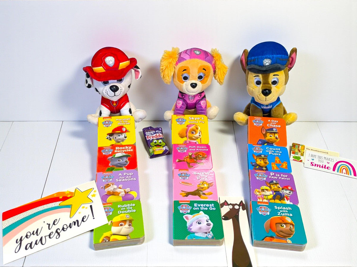 Paw Patrol Books and Plush Sets , Gift Bundle