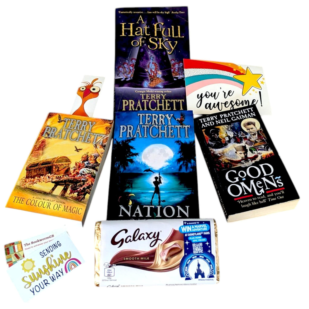 Terry Pratchett, Book Bundle, Date with a Book, Adult Gift, Loves to Read, Book Gift, Fiction Books, Adult Books, Fantasy Genre, Sci-fi Book