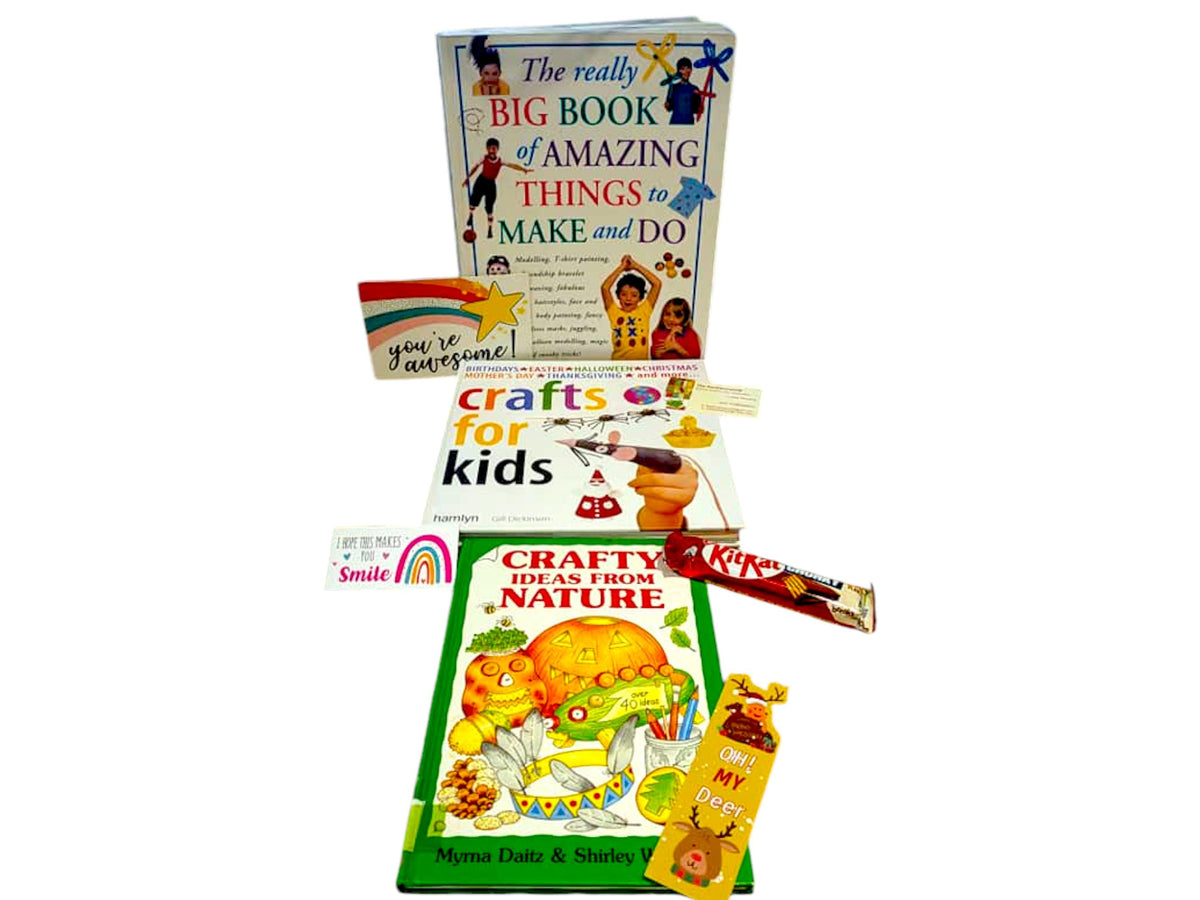 Vintage Children's Craft Book Bundle: Activity Ideas, Teaching Resources