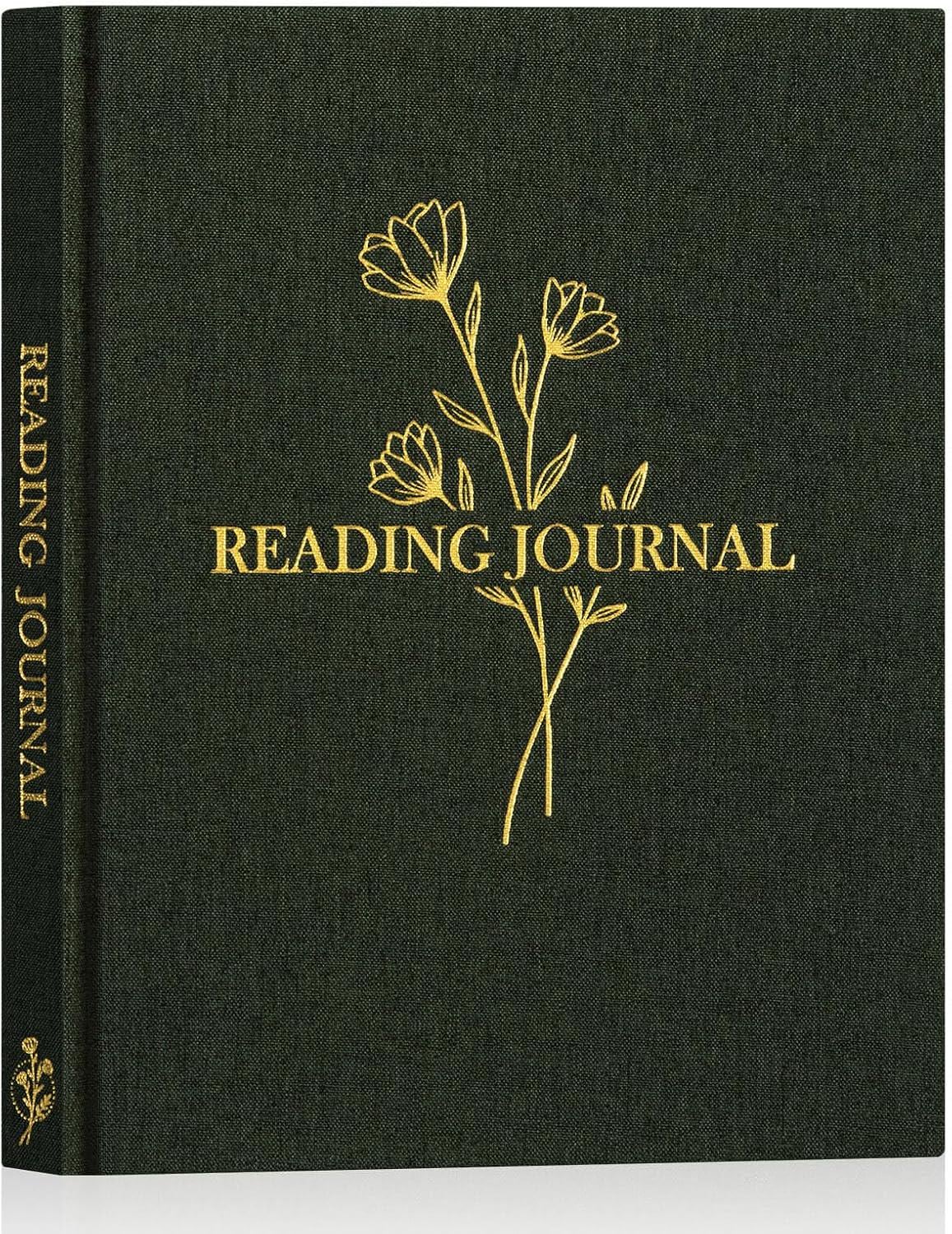 Reading Journal & Book Sleeve Gift Set | Hardback Reading Journal with Protective Book Sleeve Bag | Book Lover Gift | Multiple Designs