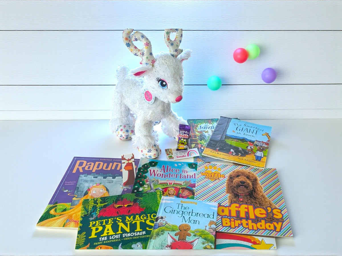 Reindeer Plush & Storybook Gift Set | Kids Reading Bundle