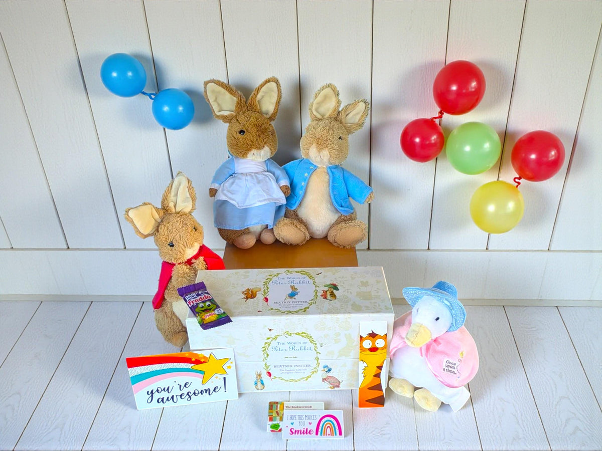 The World of Peter Rabbit by Beatrix Potter | Plush Toys Bundle, Complete Book Collection