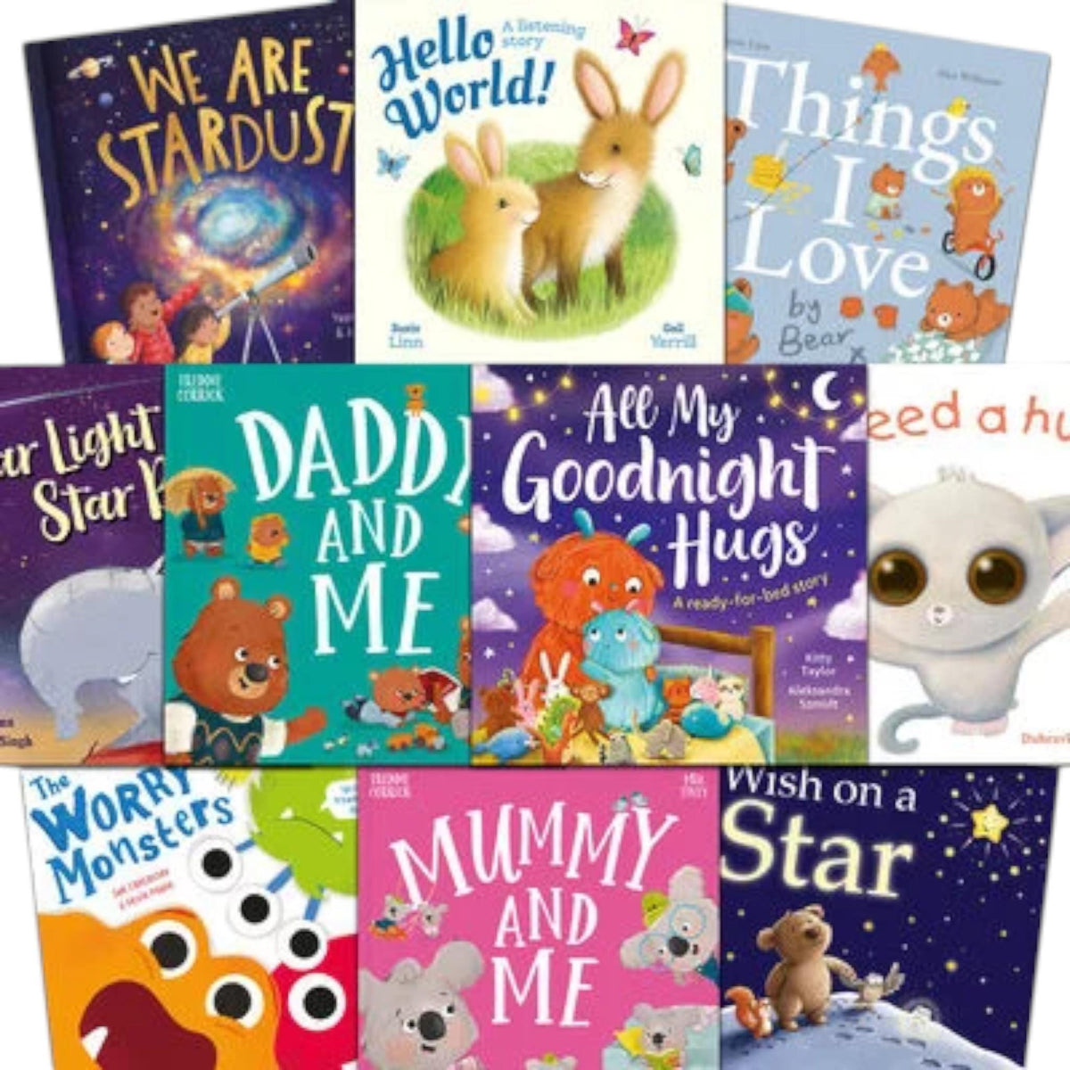 Children's Book Party Favors | Wrapped Book Bundle with Bookmark, Treat and Gift Tag