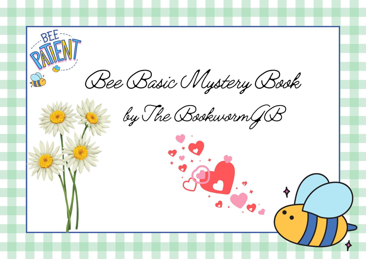 Bee Gift, Mystery Book Hamper Box with Stationery | Bookish Gift, Blind Date with a Book