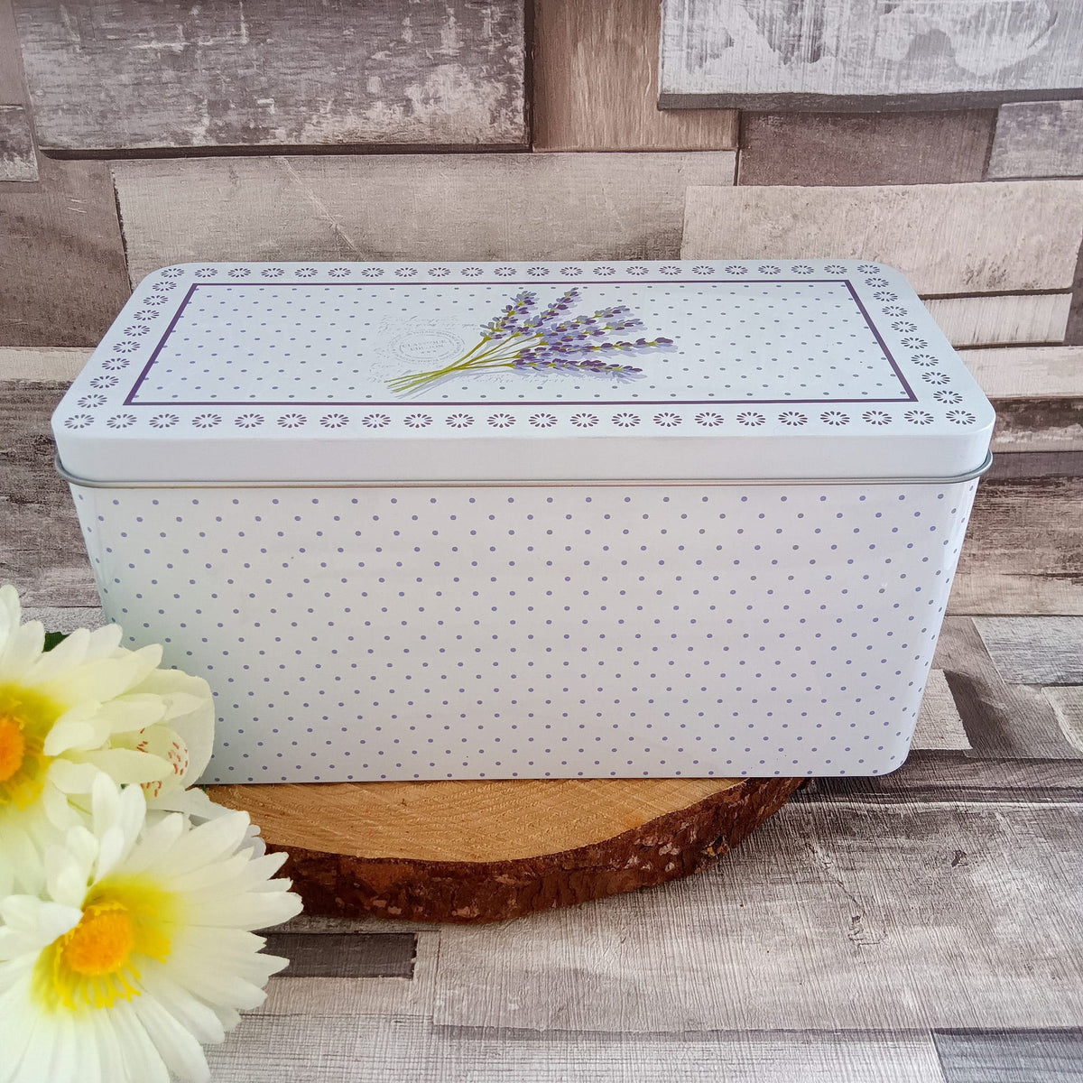 Lavender Mugs in Decorated Tin: Gardener Gift Set