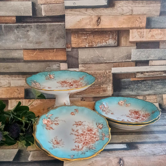 Springer & Co, El Bogen, Cake Stand, Afternoon Tea, Part Tea Set, Vintage Tableware, Vintage Home, Vintage Plates and Bowls, Cake Plates