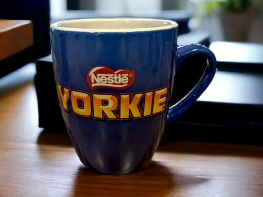 Vintage Chocolate Branded Mugs: Yorkie, Smarties, Maltesers