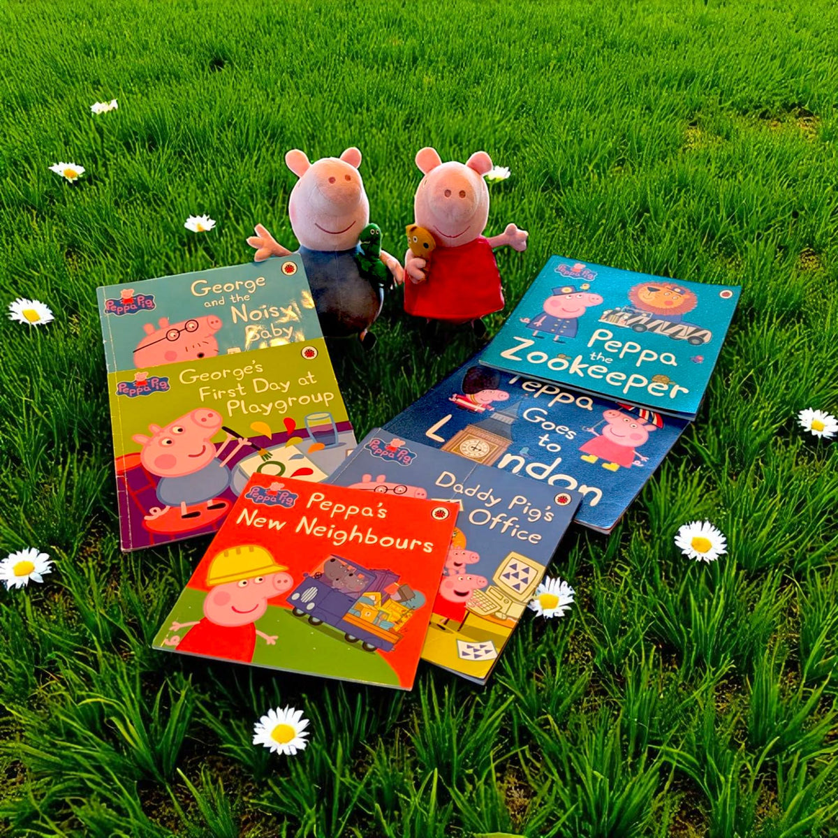 Peppa Pig Book and Plushie Bundle, George Pig
