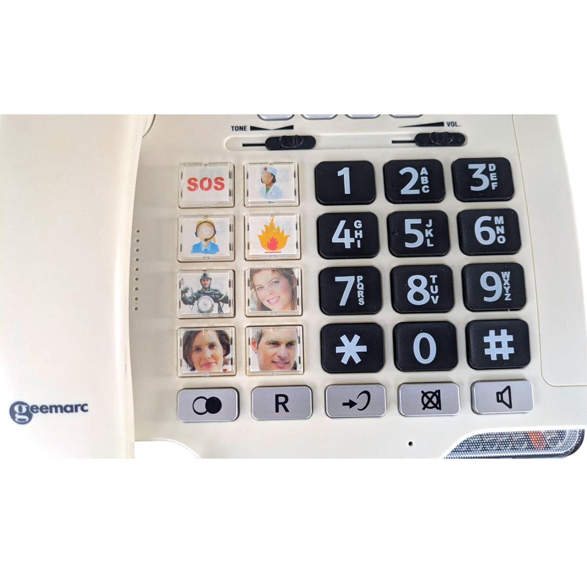 Geemark PhotoPhone, Large Button Phone for Visually or Hearing Impaired