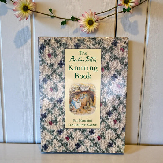 The Beatrix Potter Knitting Book & Journal – Preloved Vintage Pattern Book by Pat Menchini