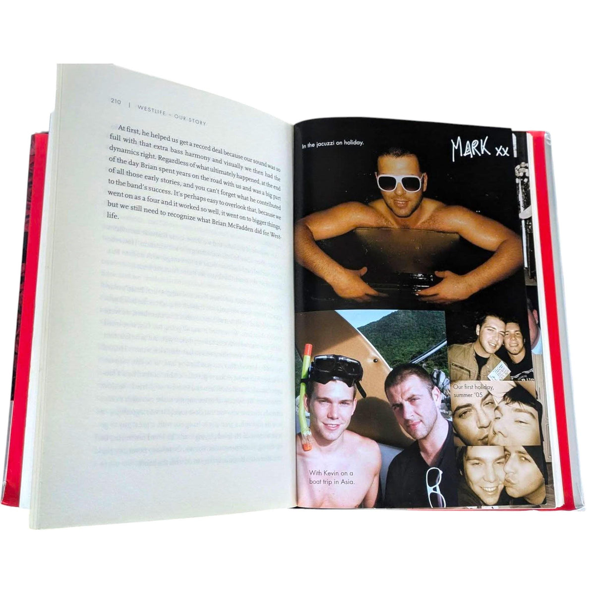 Preloved Westlife Our Story Book – Official Band Biography Memoir for Pop Music Fans