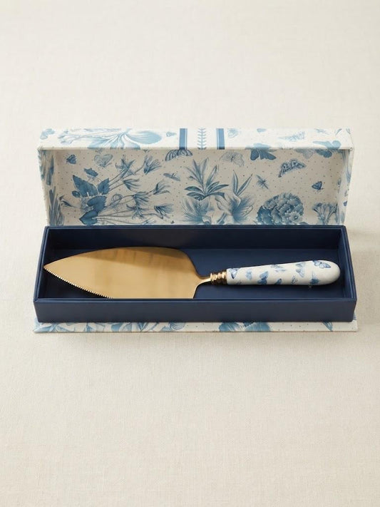 Portmeirion Botanic Blue Cake Forks | Teaspoons, Dessert Forks & Cake Slice | Afternoon Tea | Floral Vintage Style Tableware