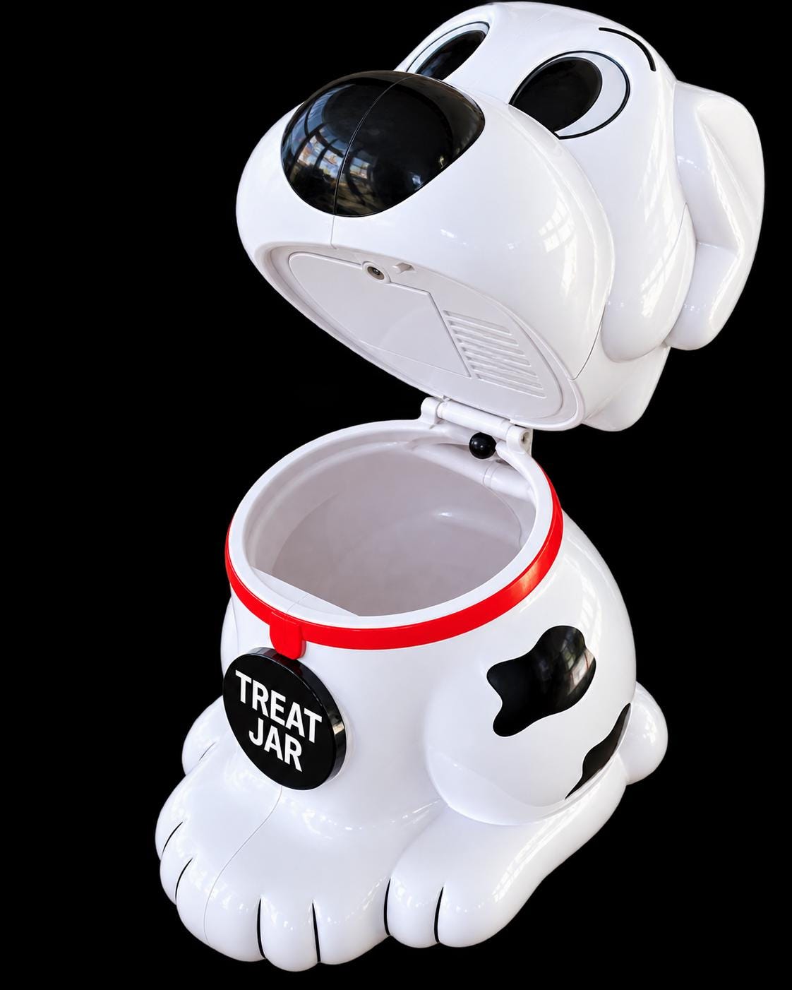 Singing Dog Cookie Jar β Who Let the Dogs Out Musical Treat Jar β Novelty Kitchen Storage β Fun Dog Lover Gift, Preloved