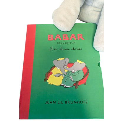 Babar Book & Singing Flappy Elephant Gift Set for Children