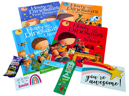Harry and the Dinosaurs Book Bundle: Children's Preloved Books Gift