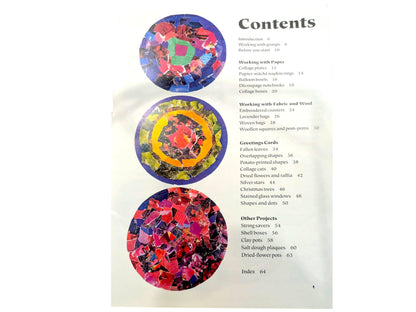 Vintage Children's Craft Book Bundle: Activity Ideas, Gift Bound