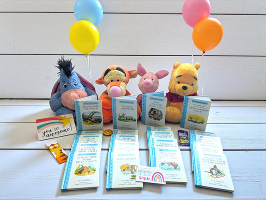 Preloved Winnie-the-Pooh Book Set with Plush | A.A. Milne Kids Gift